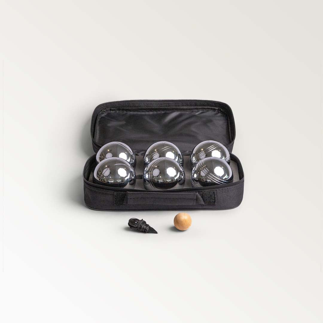 BOULES IN TRAVEL BAG (EIGHT)