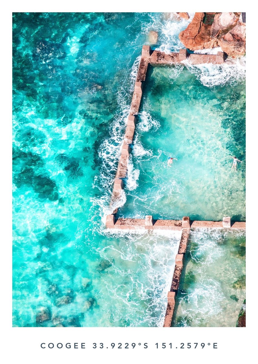 Postcard | Coogee Laps – front artwork
