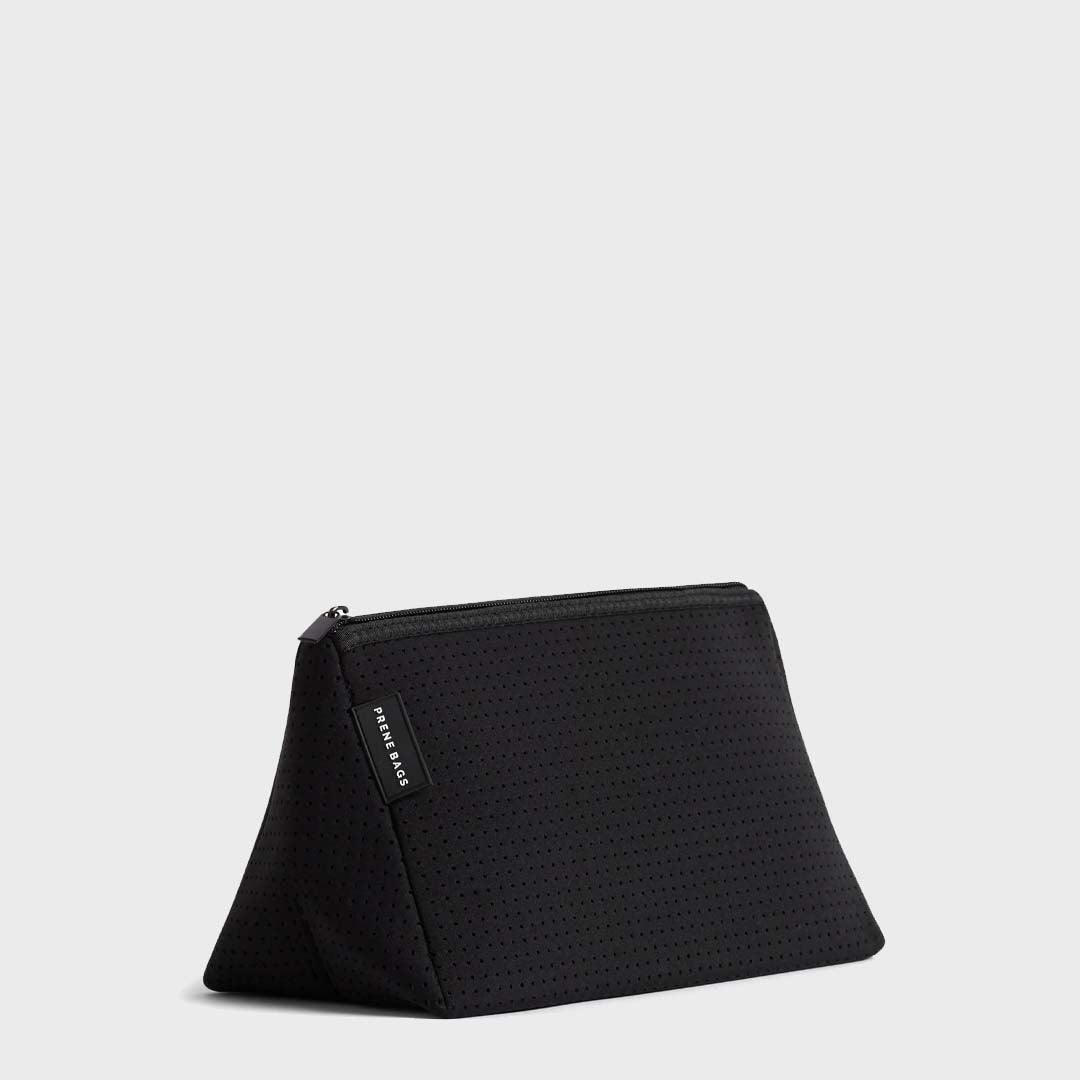 NEOPRENE COSMETIC BAG | BLACK