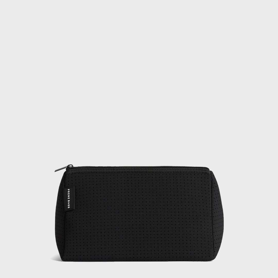 NEOPRENE COSMETIC BAG | BLACK
