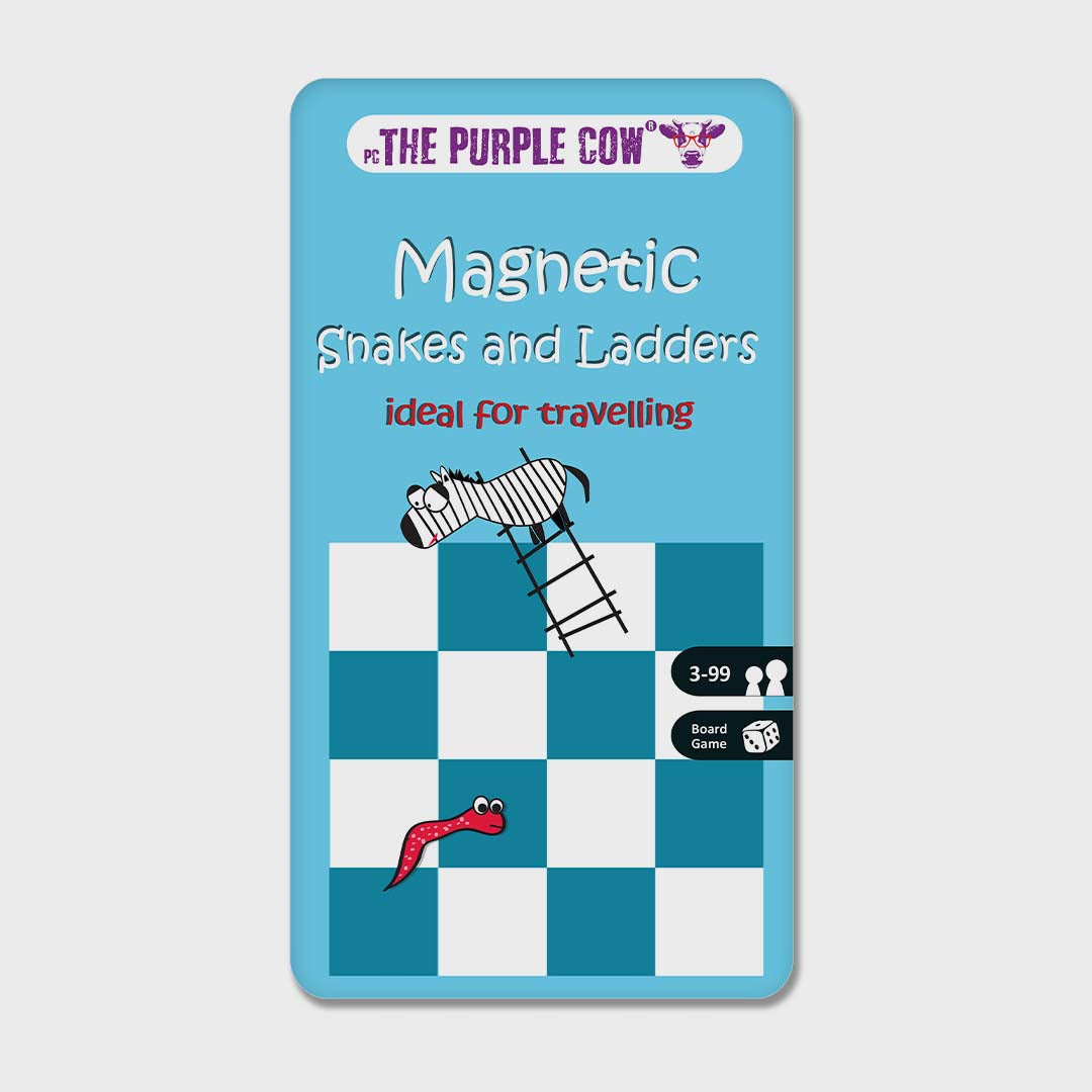 Magnetic Snakes & Ladders | Blue
