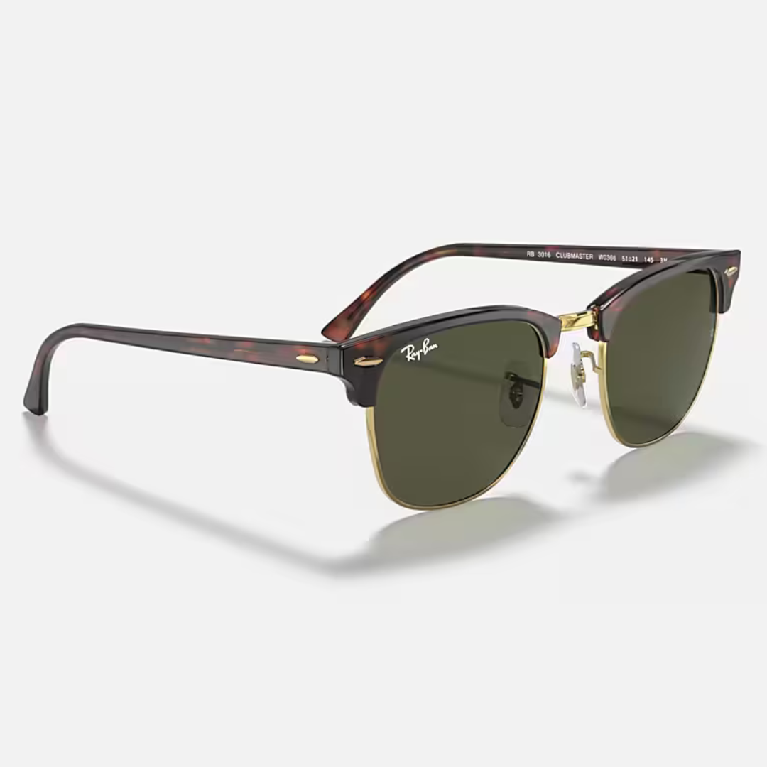 RB3016 CLUBMASTER | TORTOISE on GOLD