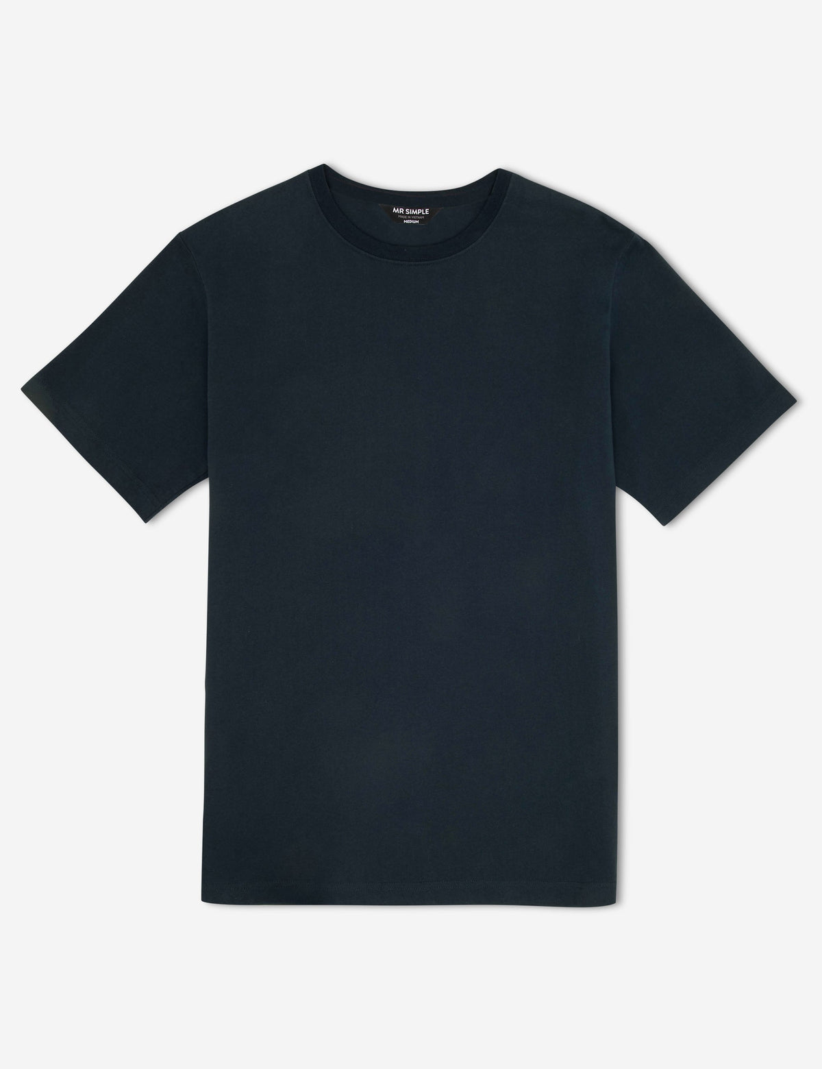 Reginald Tee | Navy — front flatlay