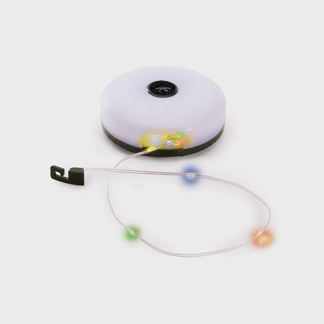 Retractable String Lights | 10m Rainbow