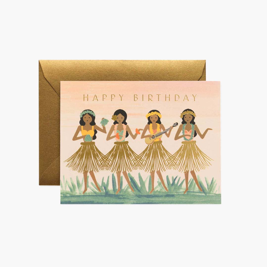 BIRTHDAY CARD | HULA