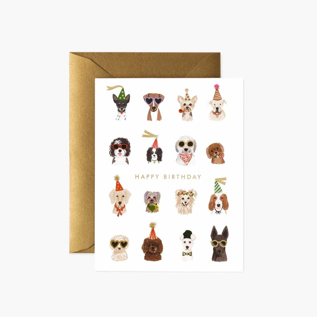 Birthday Card | Party Pups