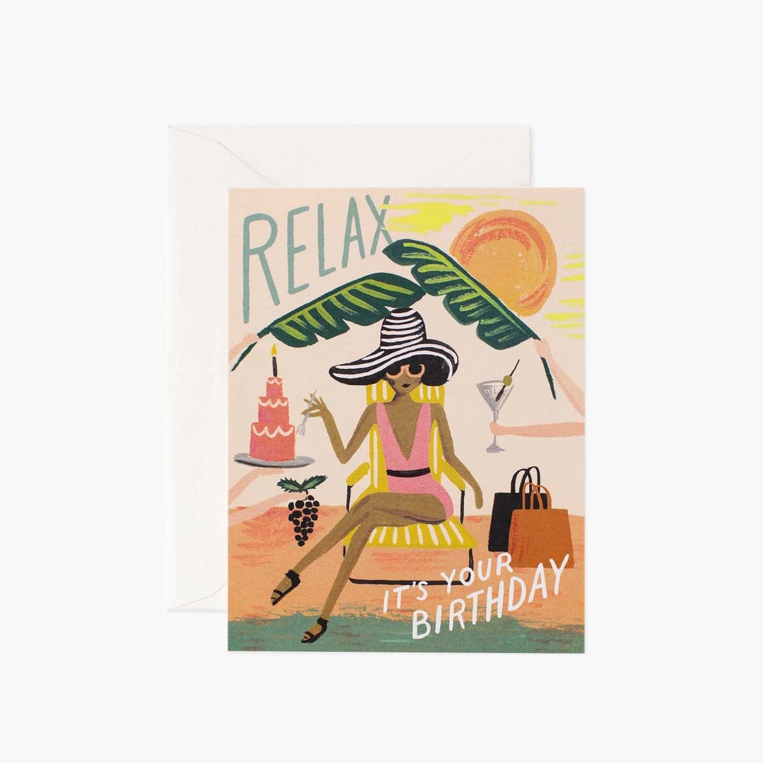 Birthday Card | Relax