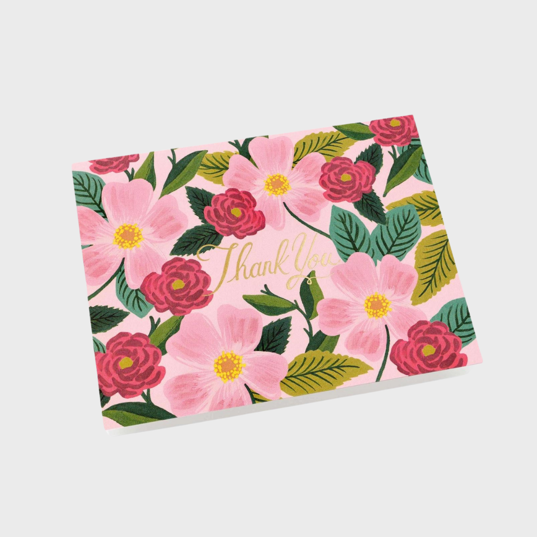 Thank You Card | Rose Garden