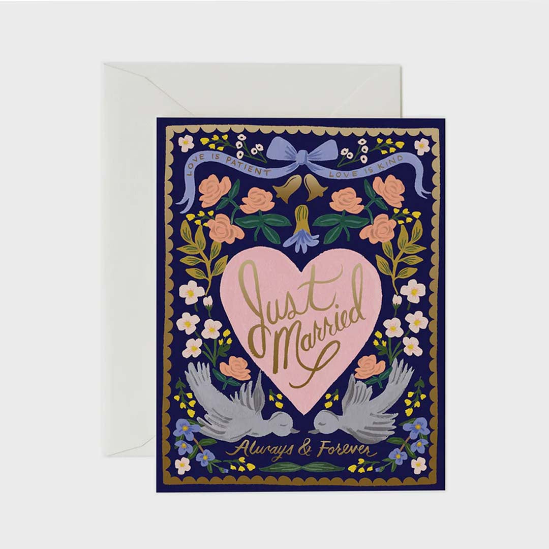 Wedding & Anniversary Card | Love Birds