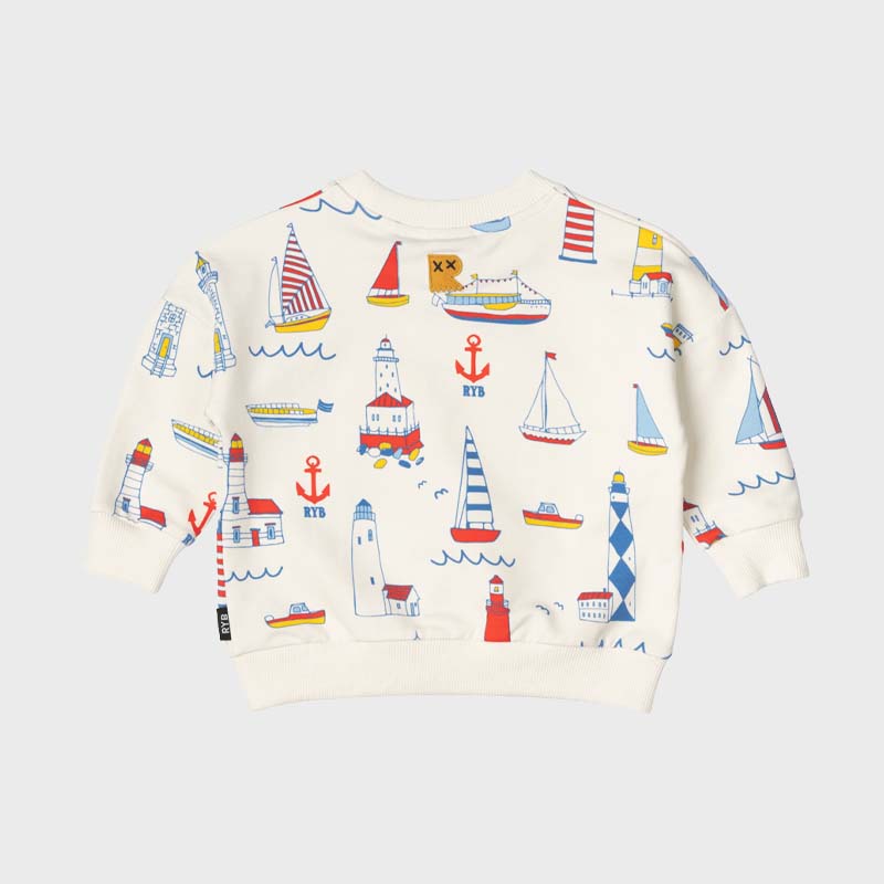 HIGH SEAS SWEATSHIRT | CREAM