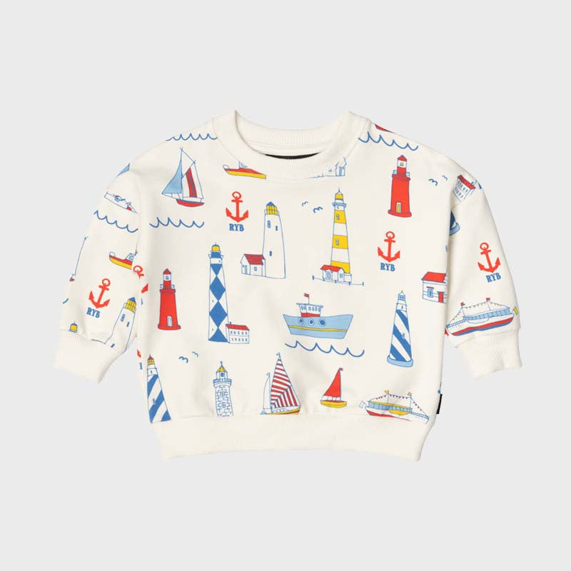 HIGH SEAS SWEATSHIRT | CREAM