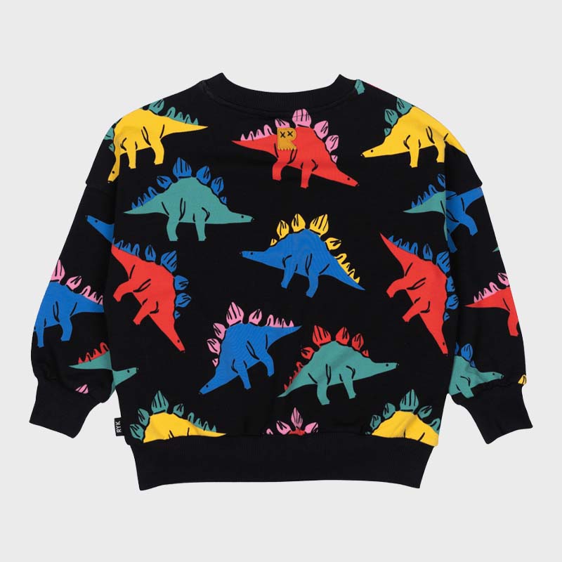 DINO TIME SWEATSHIRT | BLACK