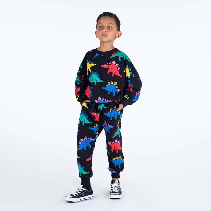 DINO TIME SWEATSHIRT | BLACK