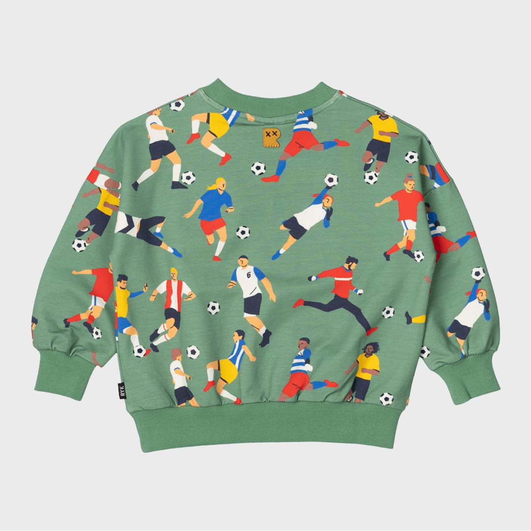 FOOTBALL GODS SWEATSHIRT | GREEN