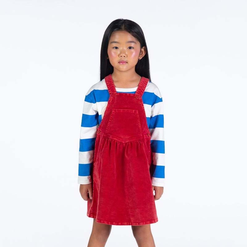 RED CORD DRESS