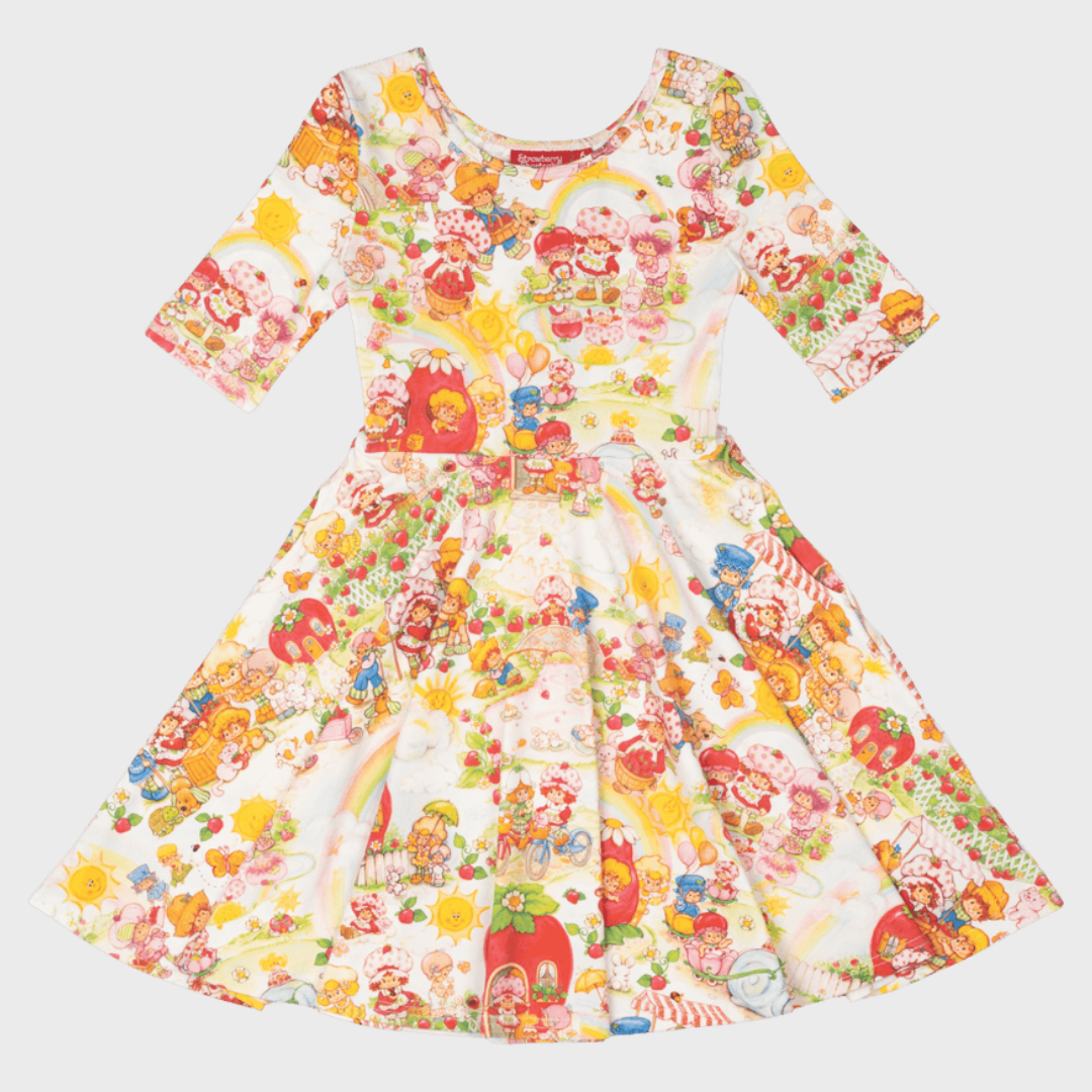 STRAWBERRY LAND MABEL DRESS