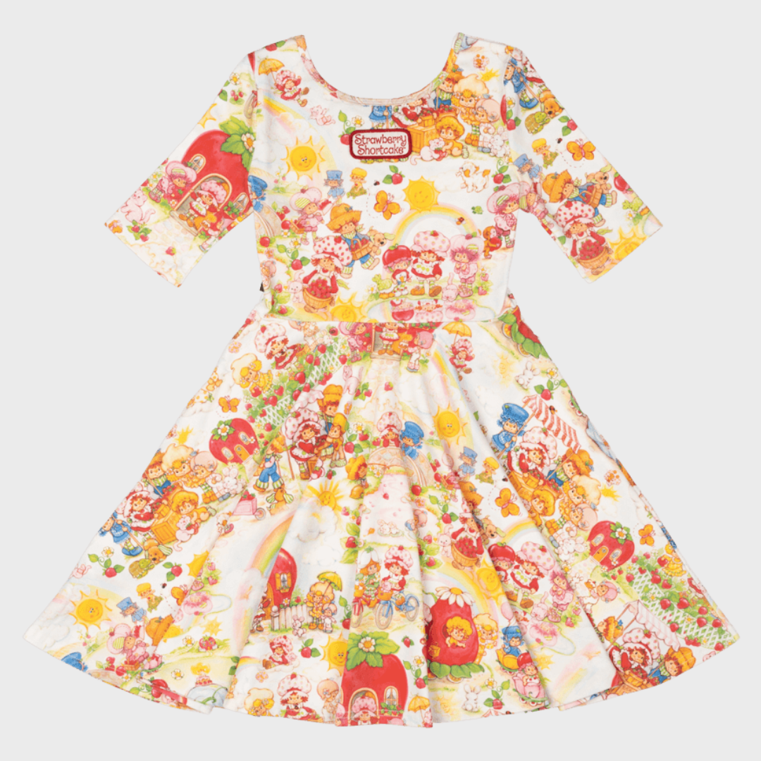STRAWBERRY LAND MABEL DRESS