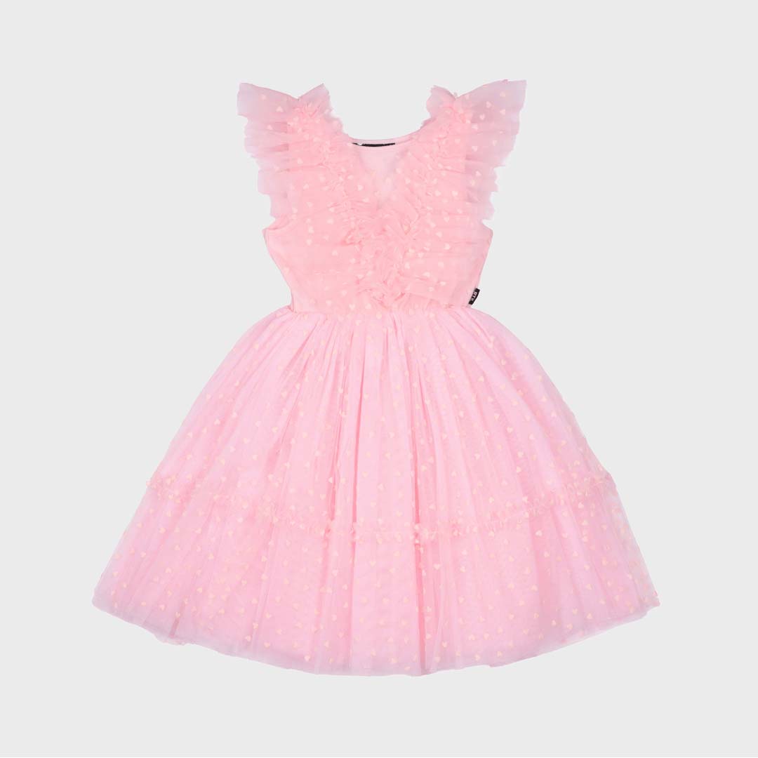TULLE PARTY DRESS | PINK HEART