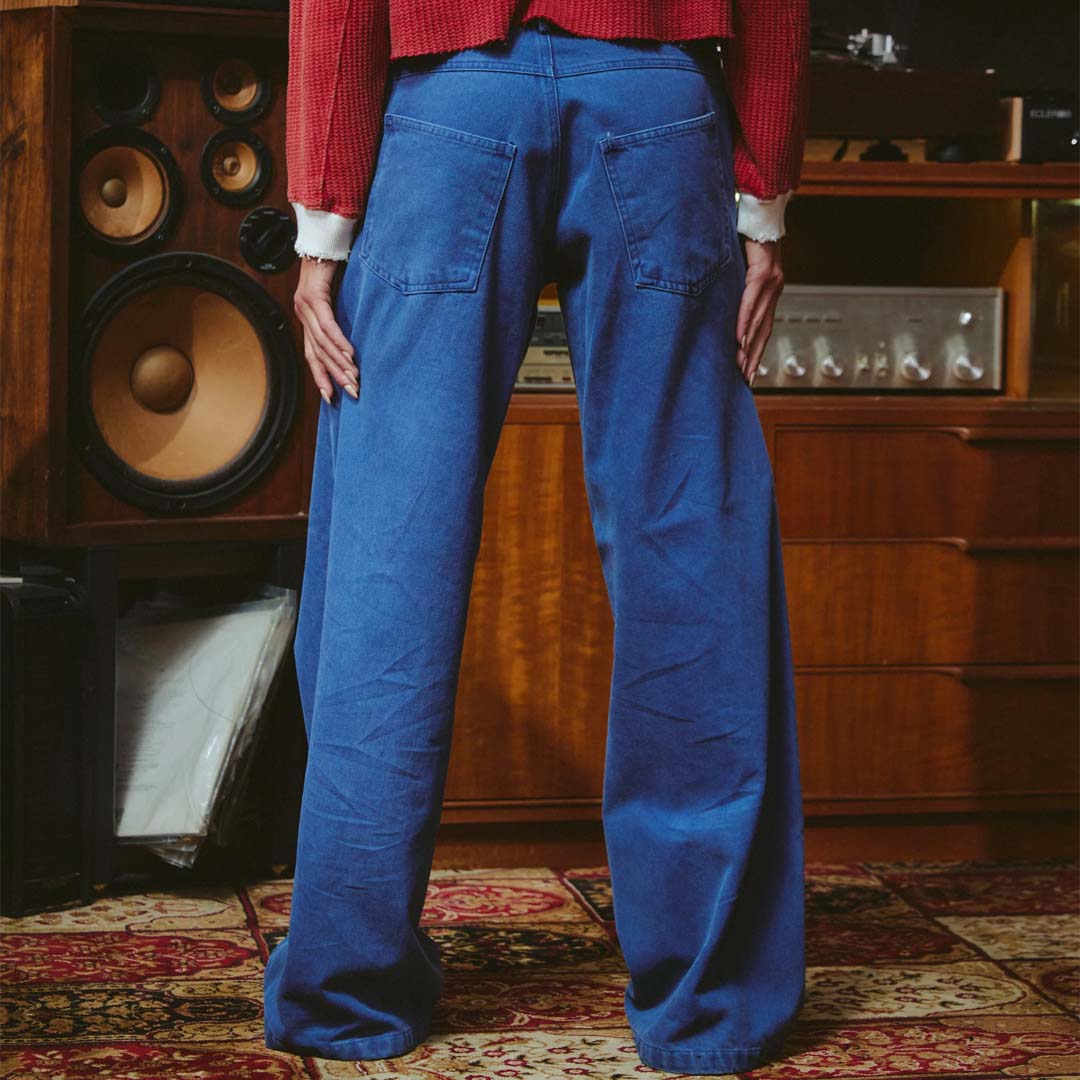 Sloppy Joe Trouser | Indigo