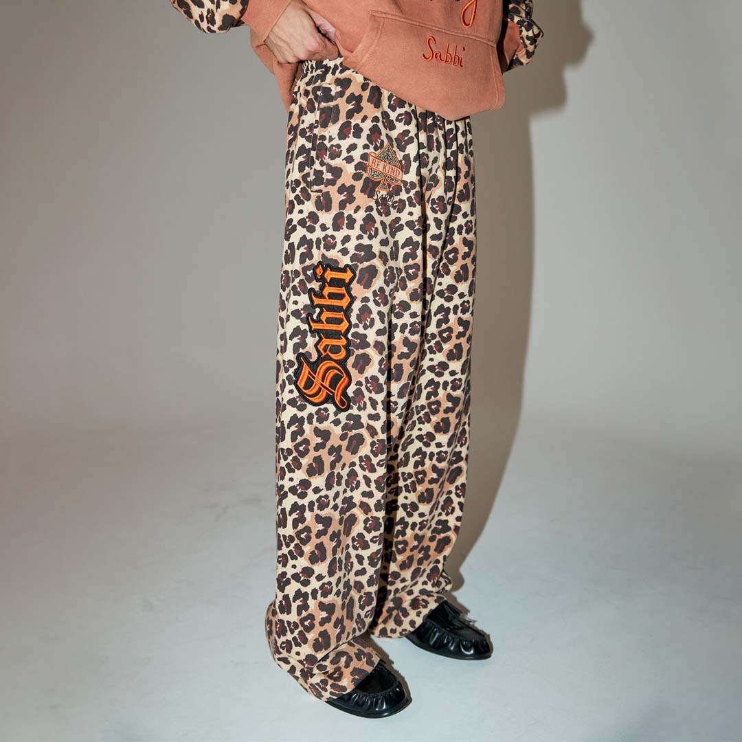 King Kindness Sweat Pants | Leopard