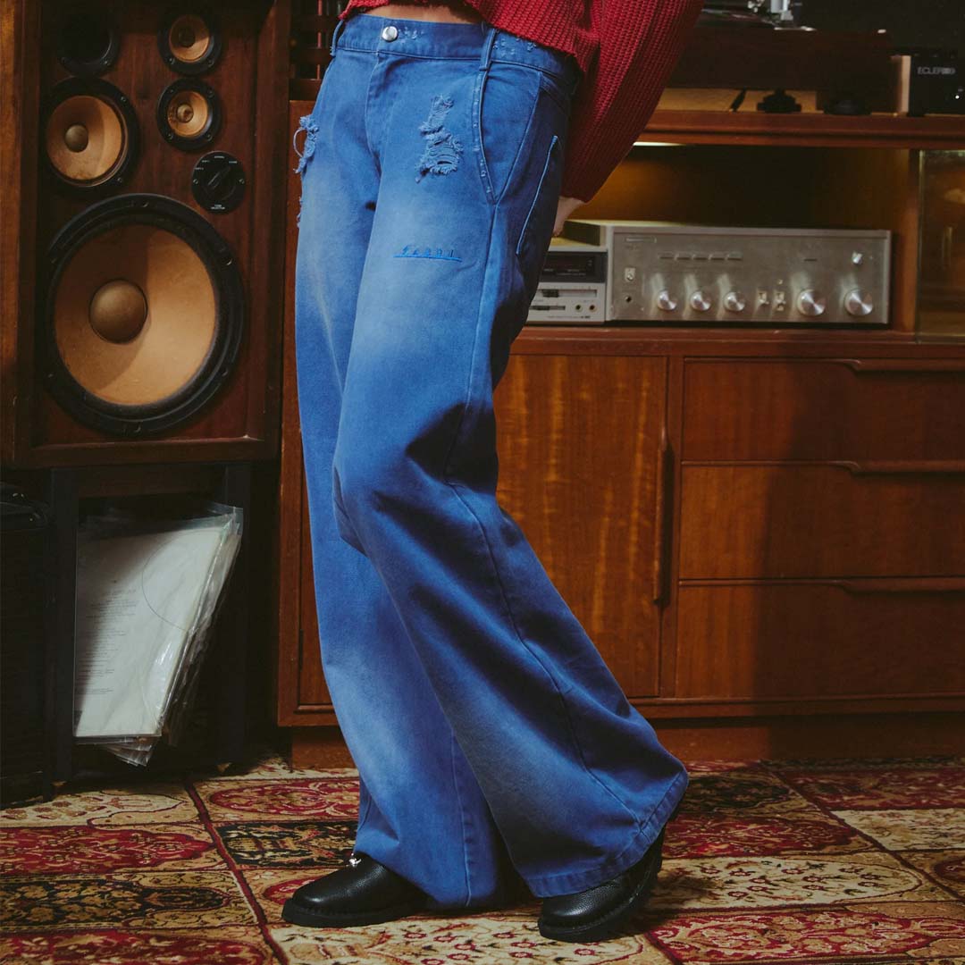 Sloppy Joe Trouser | Indigo