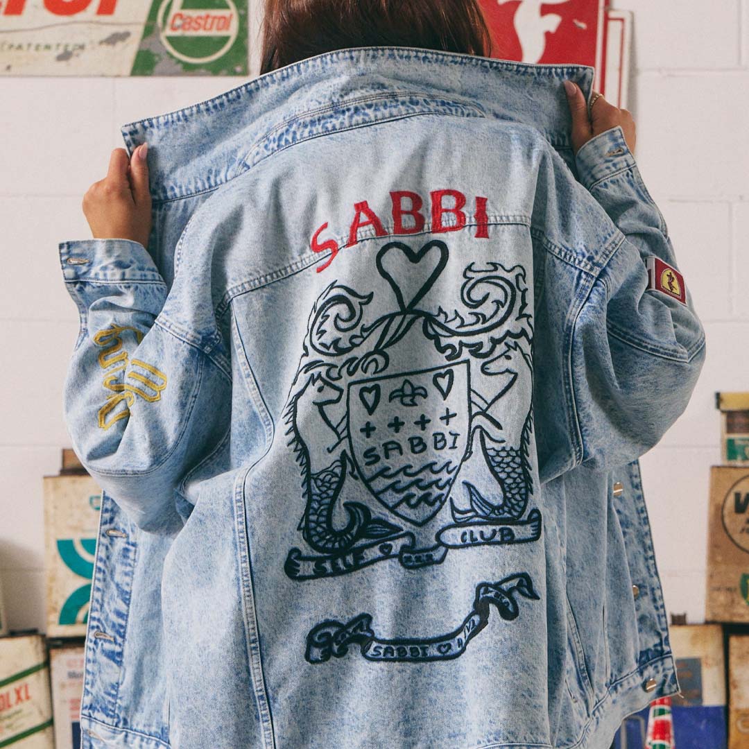 The Mermaid Racing Denim Jacket