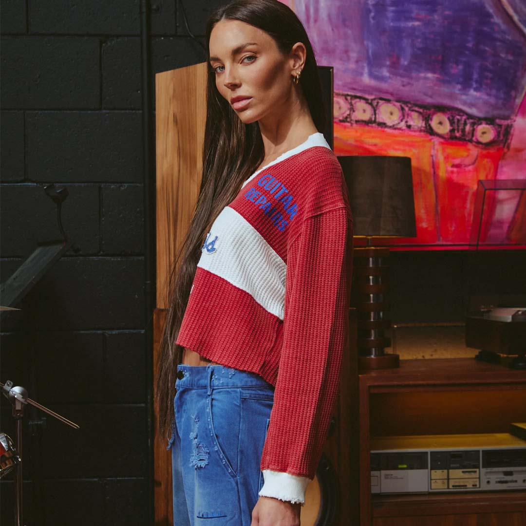 Happiness Top | Maroon