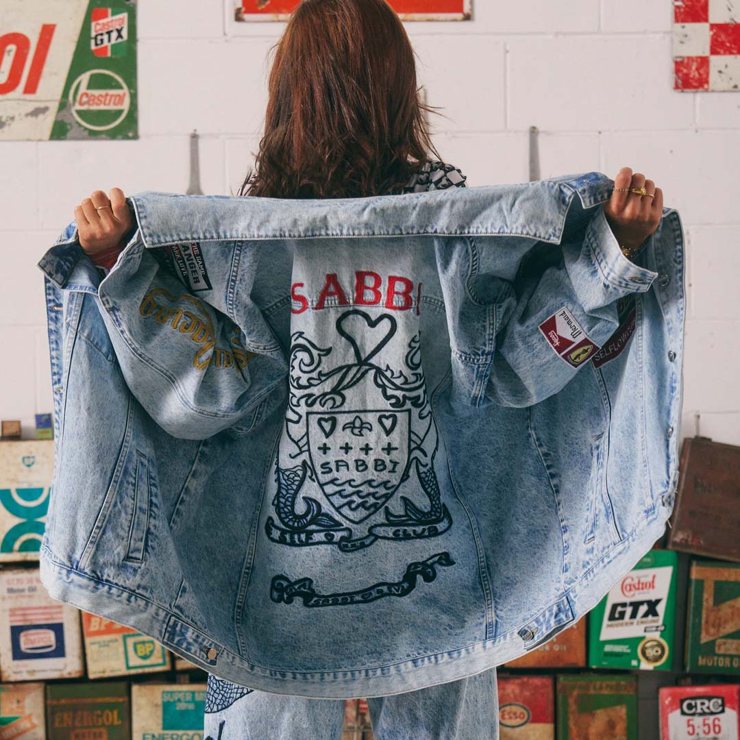 The Mermaid Racing Denim Jacket