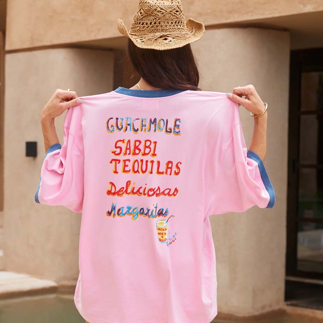 Tequila made me do it Tee | Pink
