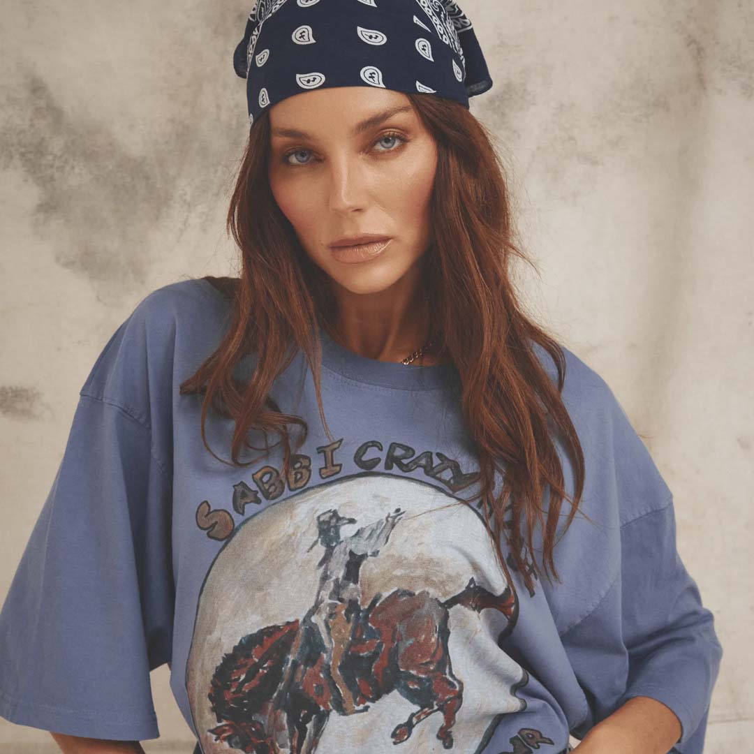 Crazy Horse Tee | Dusty Lavender