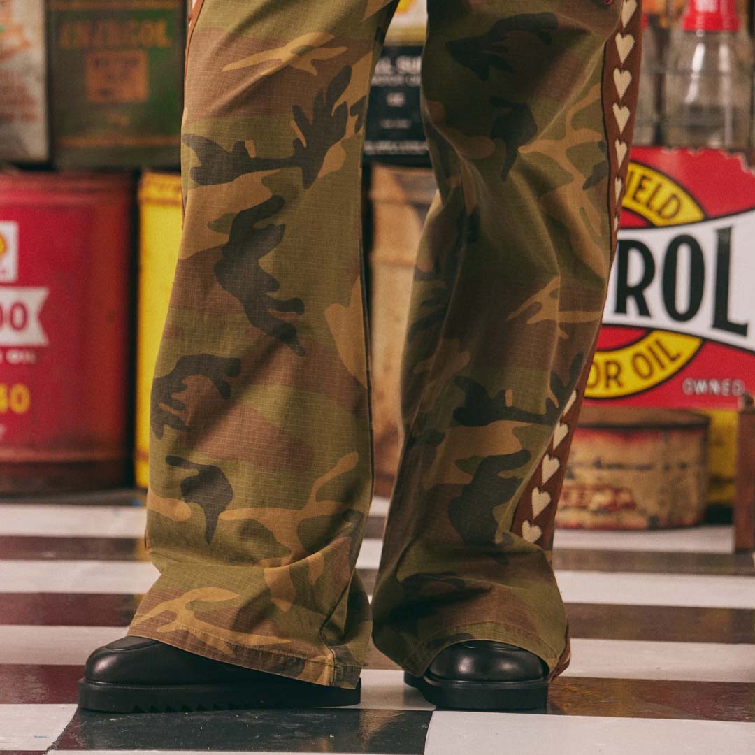 The Raving Hearts Pants | Drill Camo