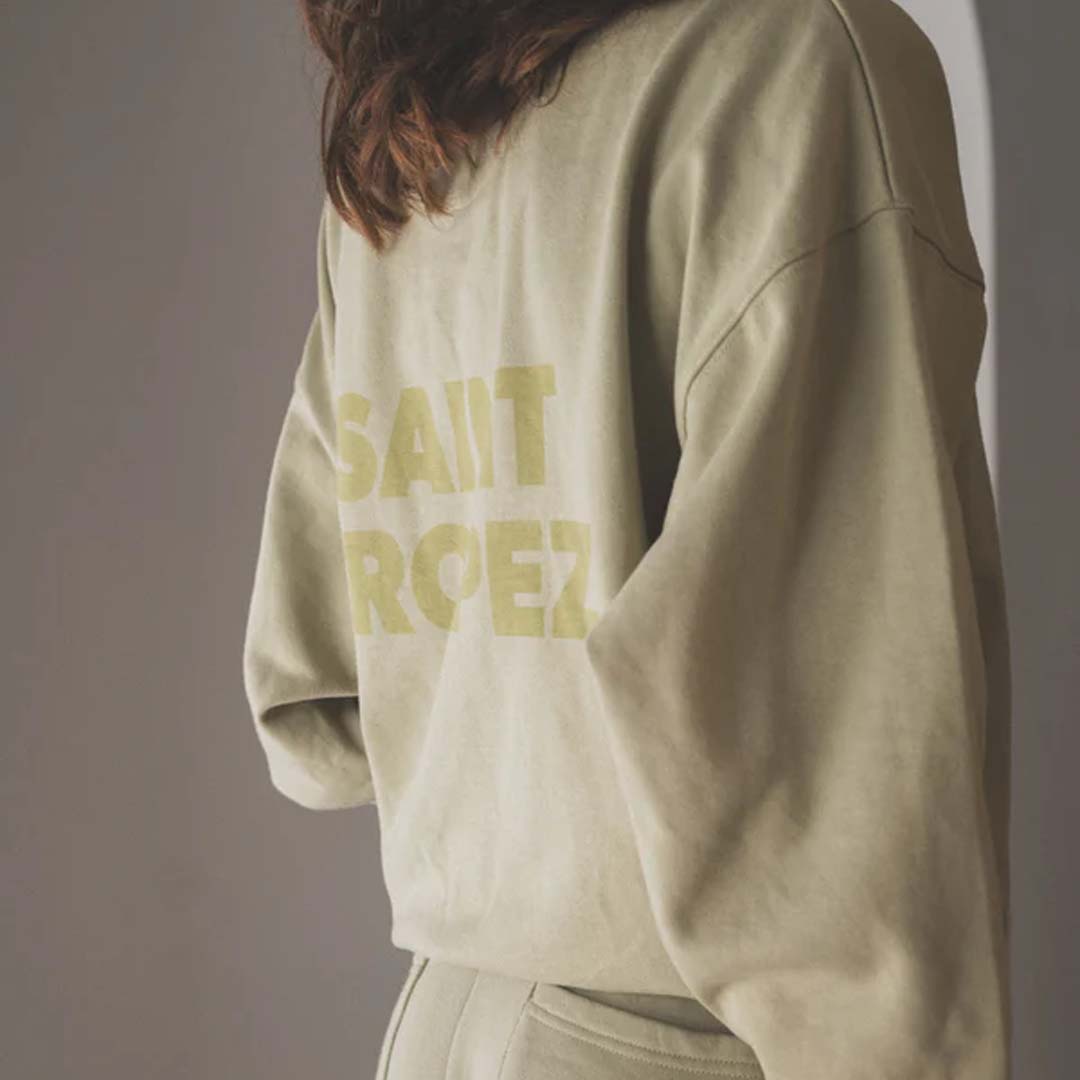 SAINT TROPEZ SWEATSHIRT | SAGE