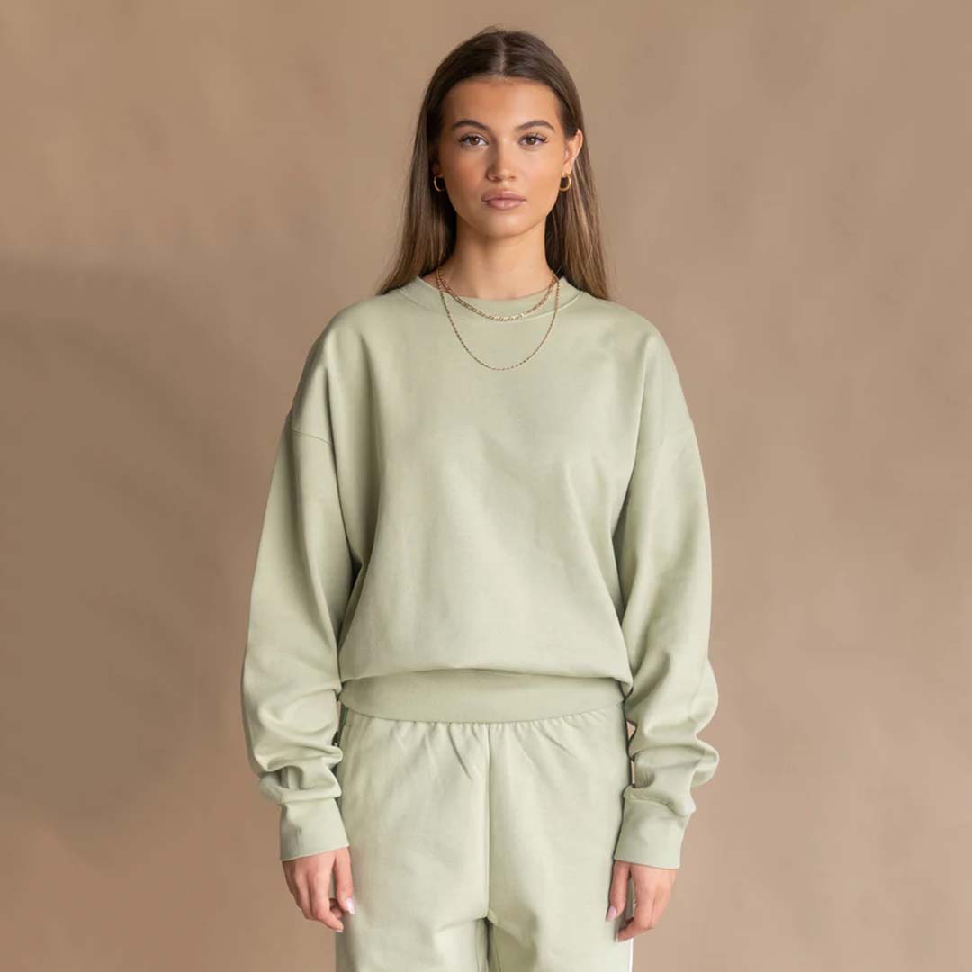 SAINT TROPEZ SWEATSHIRT | SAGE