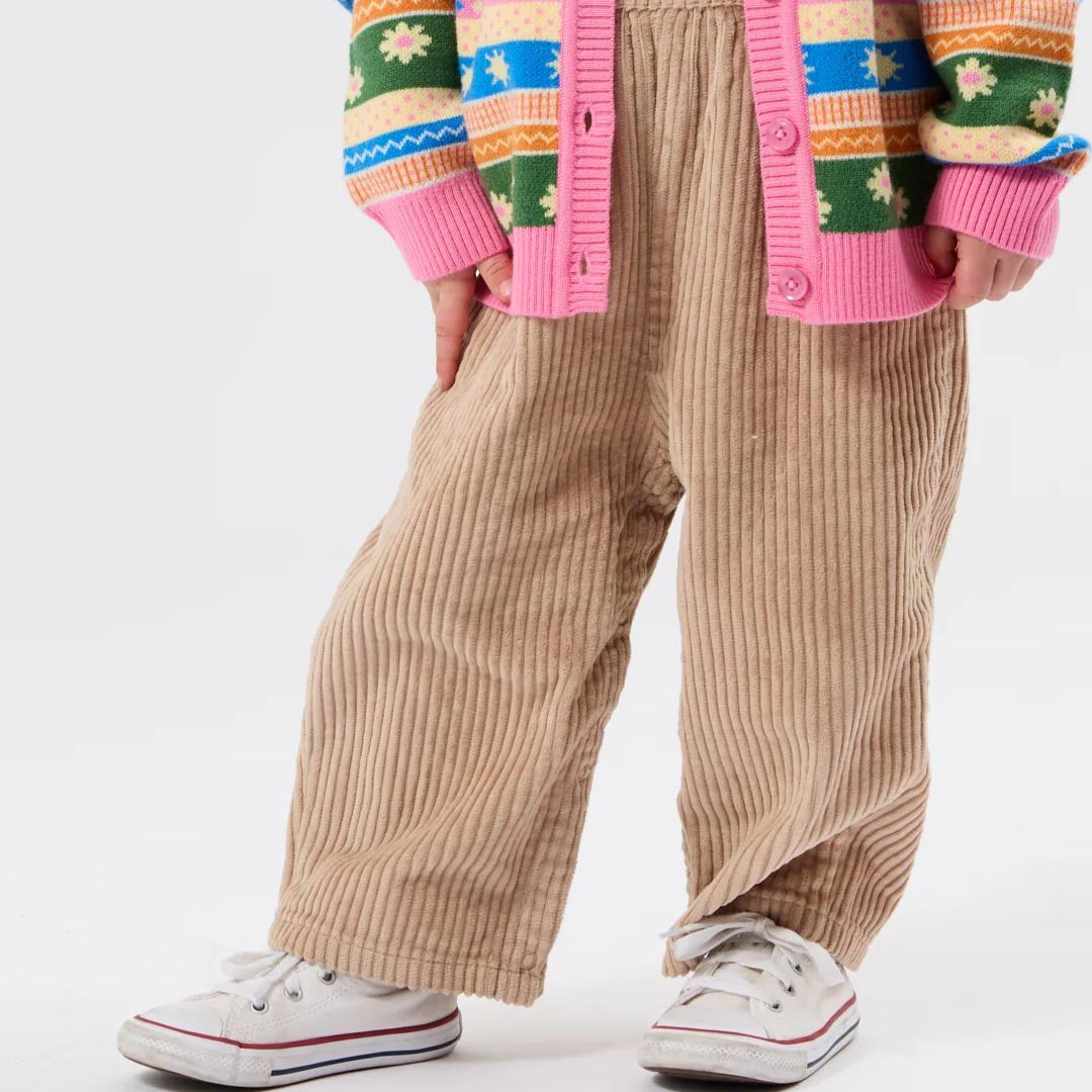 Sammy Corduroy Overall | Tan