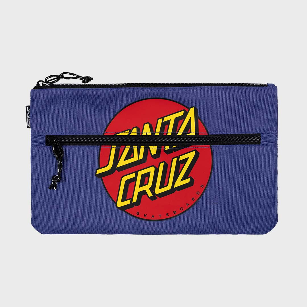 CLASSIC DOT PENCIL CASE | DARK BLUE