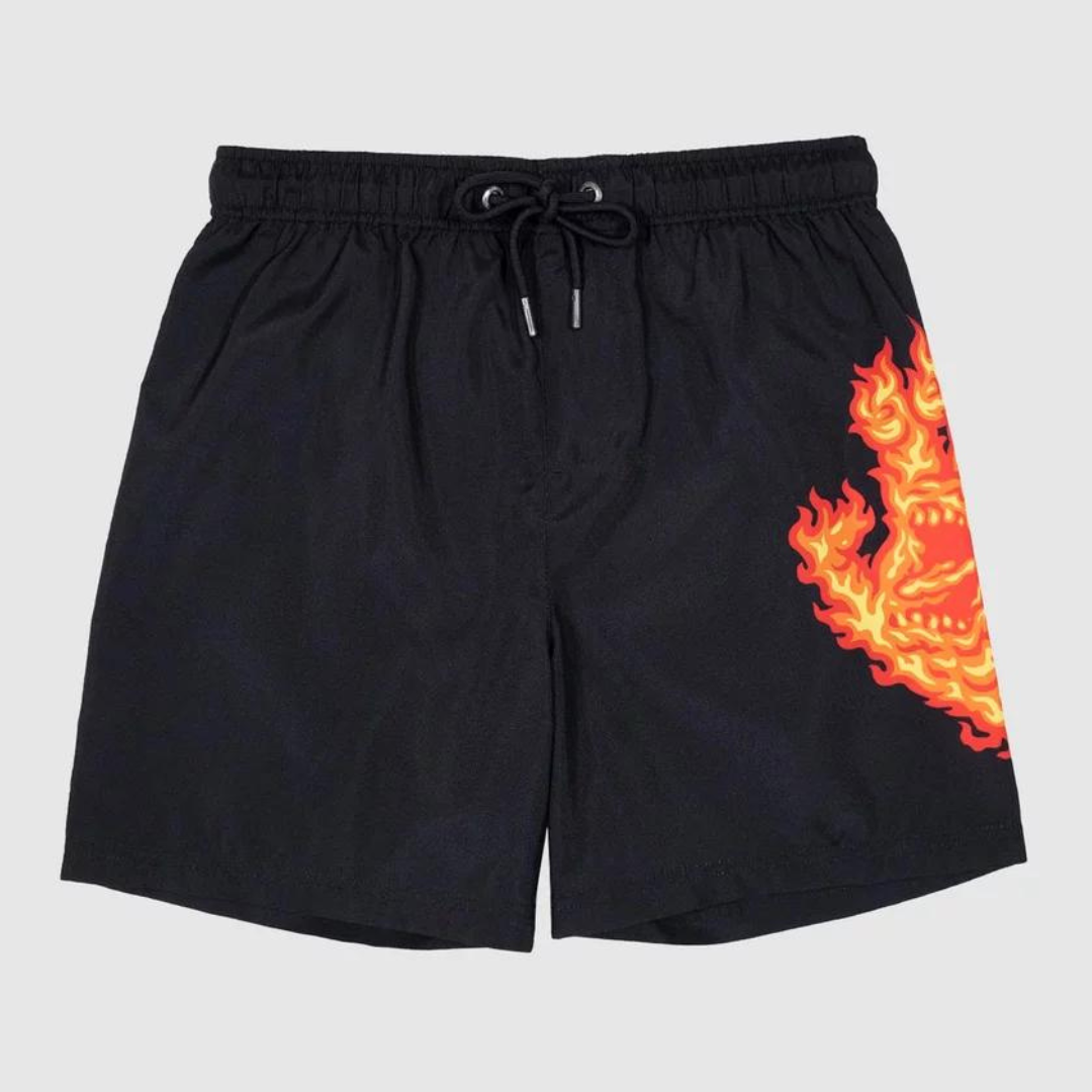 FLAME HAND BOARDSHORT | BLACK