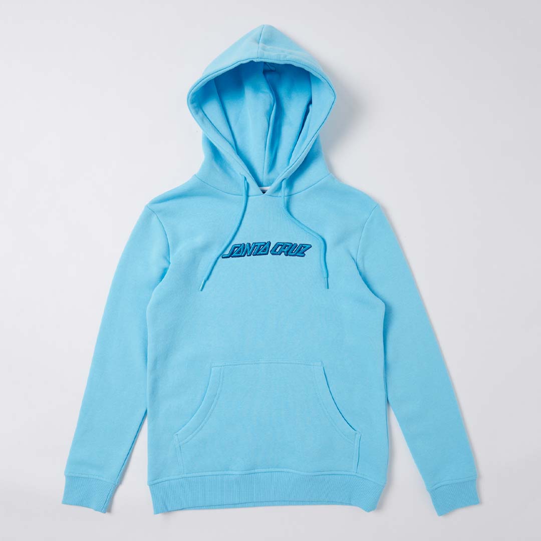 INFERNO STRIP HAND HOODIE | TURQUOISE