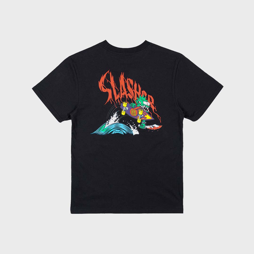 MEEK OG SLASHER TEE | BLACK
