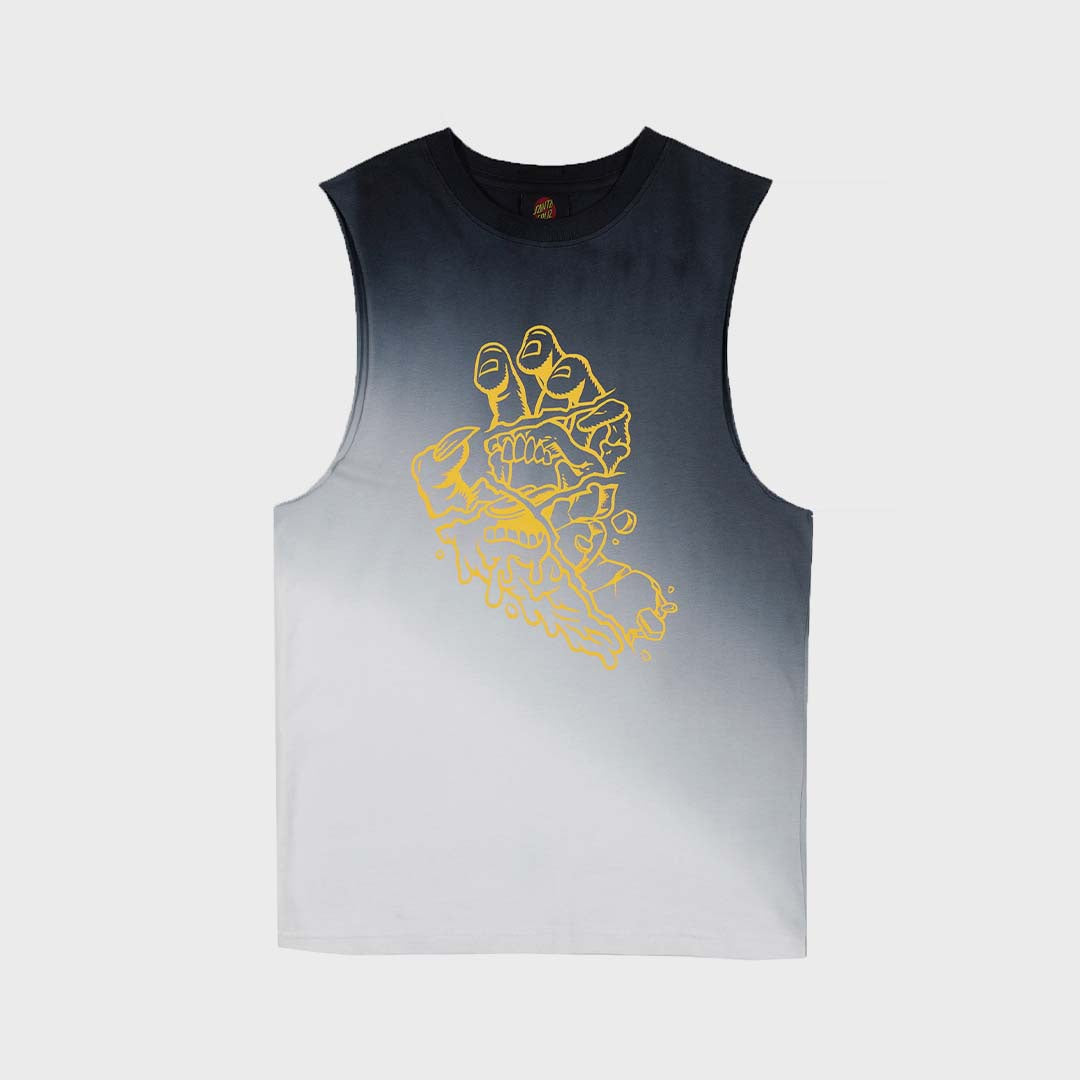 UNIVERSAL HAND MONO MUSCLE TEE | BLACK TIE DYE