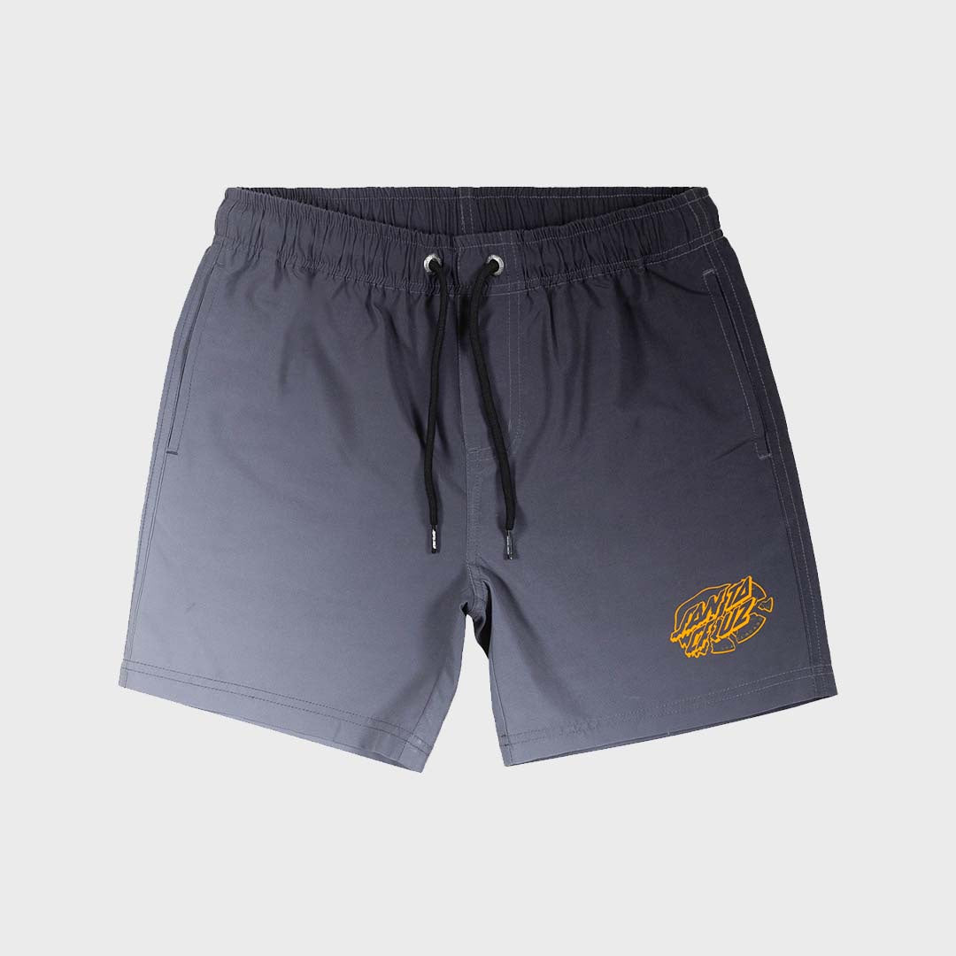 UNIVERSAL OVAL BOARDSHORT | BLACK TIE DYE