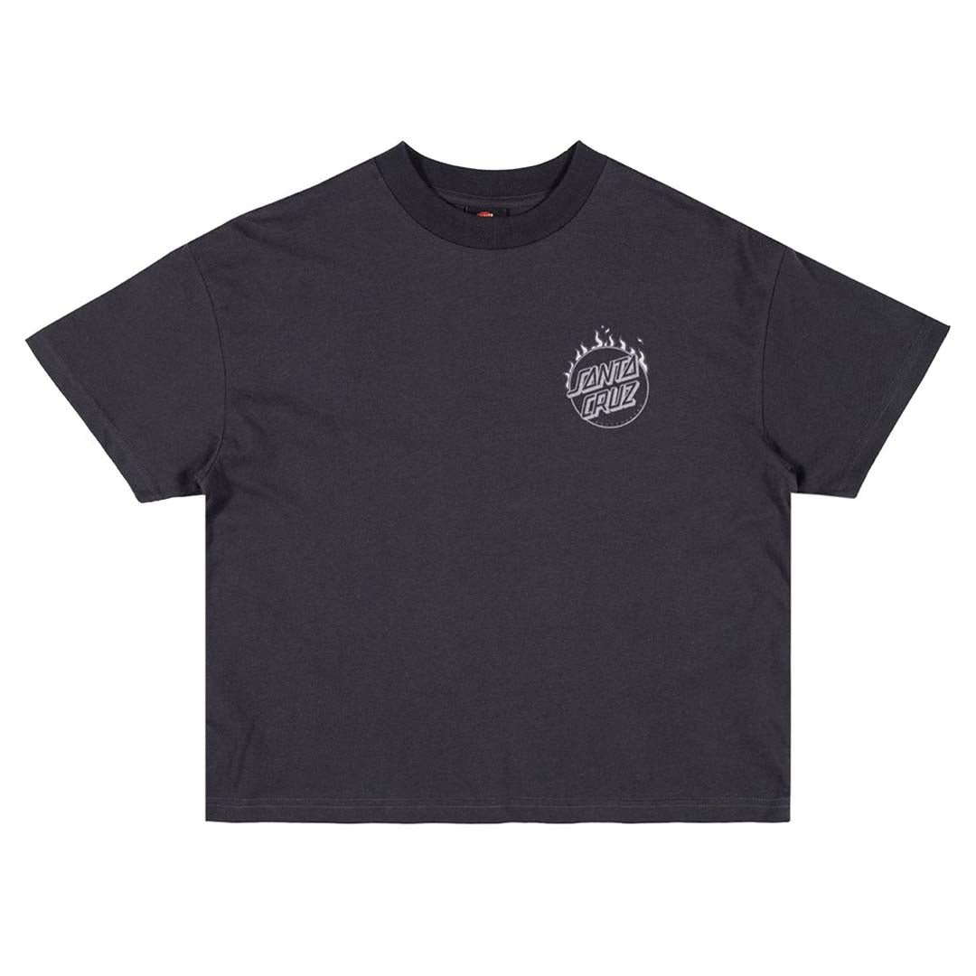 Burnt Opus Ovrszd Tee | Off Black