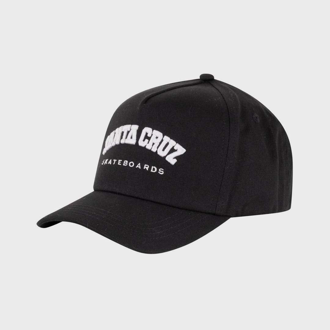 College Snapback Cap | Black