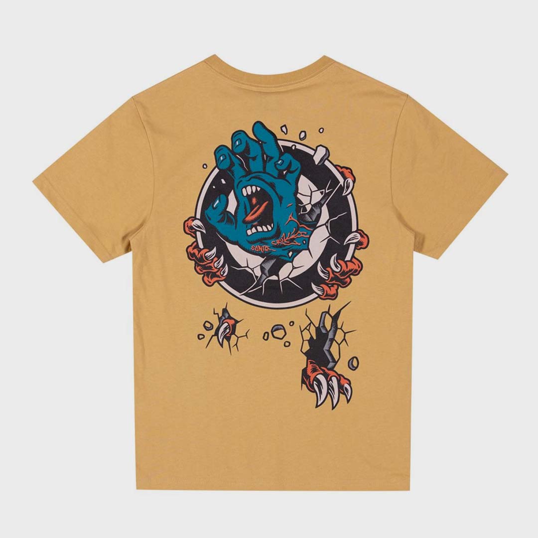 Roskopp Screaming Target Centre Tee | Tan
