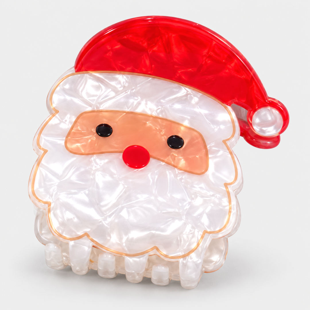 Santa Hair Clip – detail view