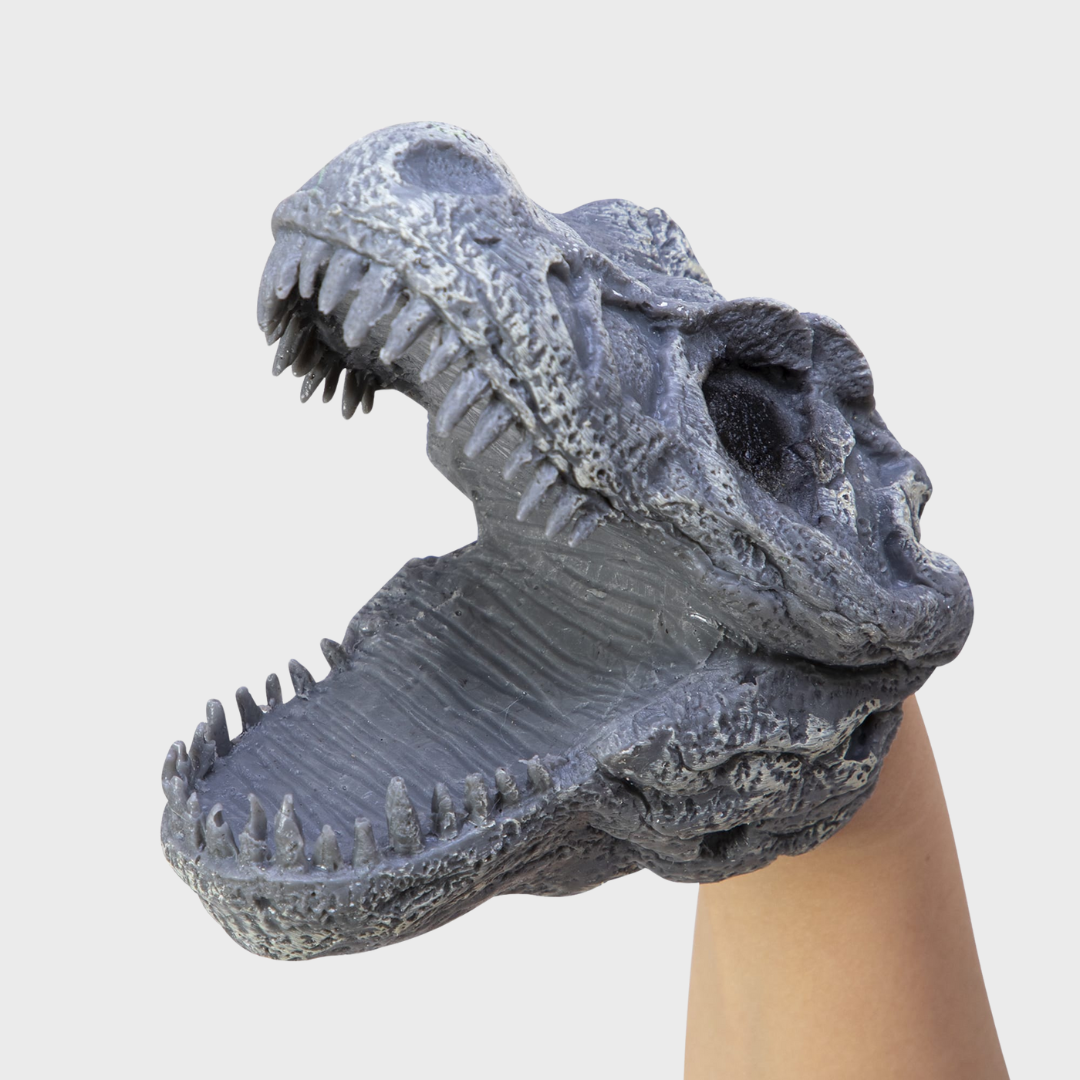 DINO SKULL HAND PUPPET | T-REX