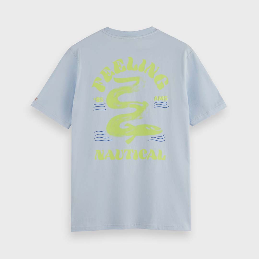 ARTWORK T-SHIRT | BLUE