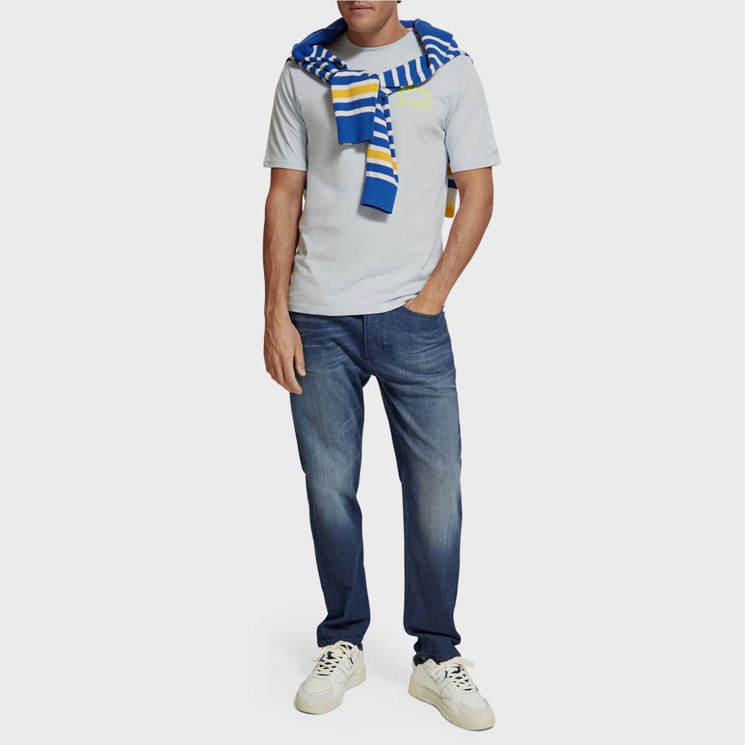 ARTWORK T-SHIRT | BLUE
