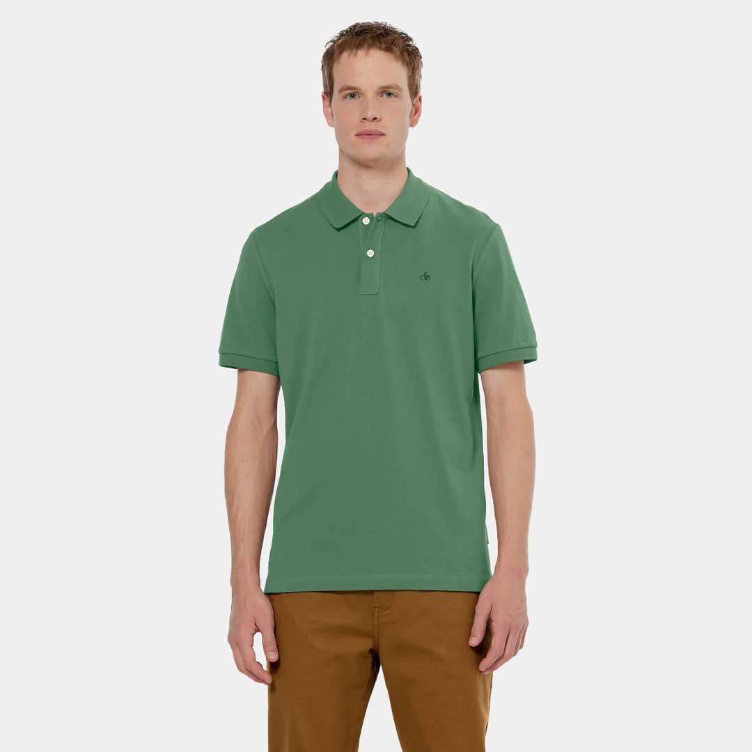 Logo Pique Polo | Sage Green