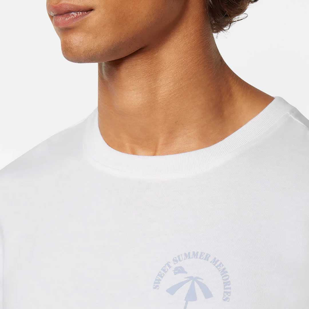 Logo T-Shirt | White Blue