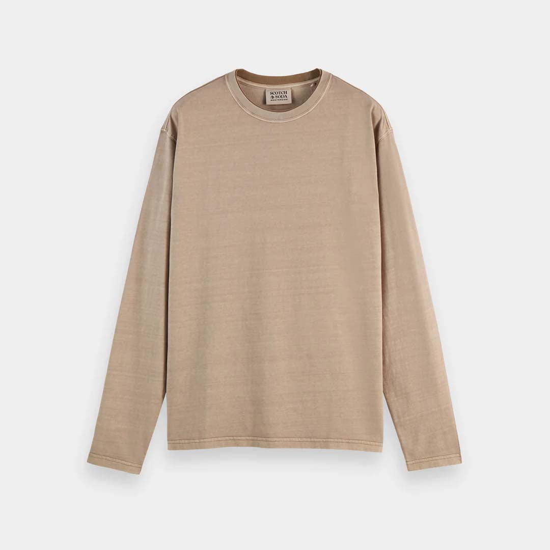LONG SLEEVED T-SHIRT | MOCHA